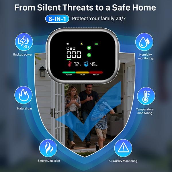 6-in-1 Home Monitor